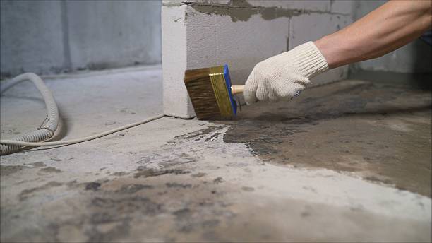 SJ Waterproofing Pros Waterproofing coverage map for Denver, IN and surrounding area